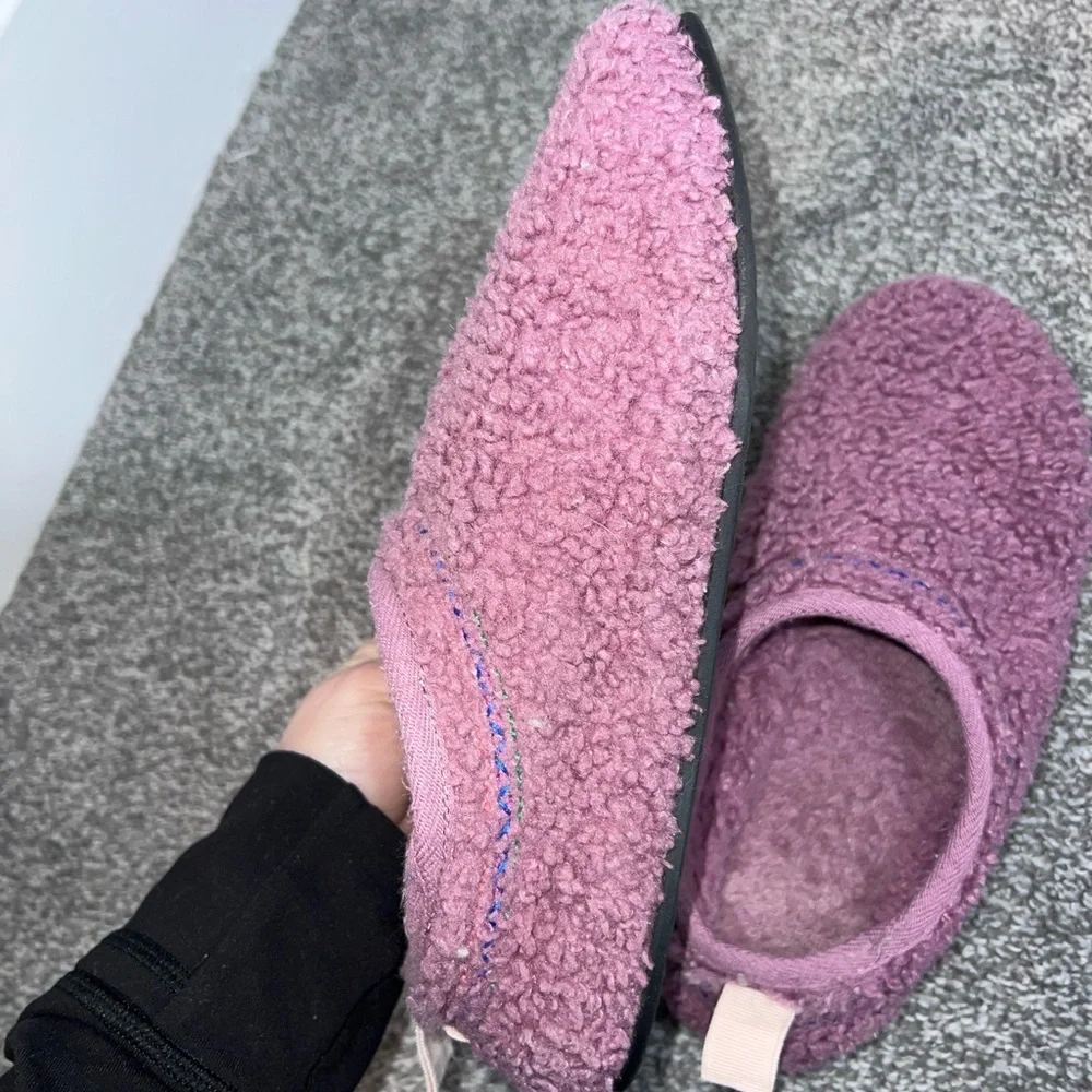 Bombas Sunday Slippers In Mauve Sherpa size 8 - Picture 6 of 10